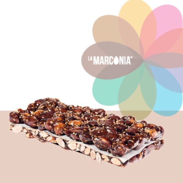 turrón Guirlache de 300gr La Marconia de Jijonenca